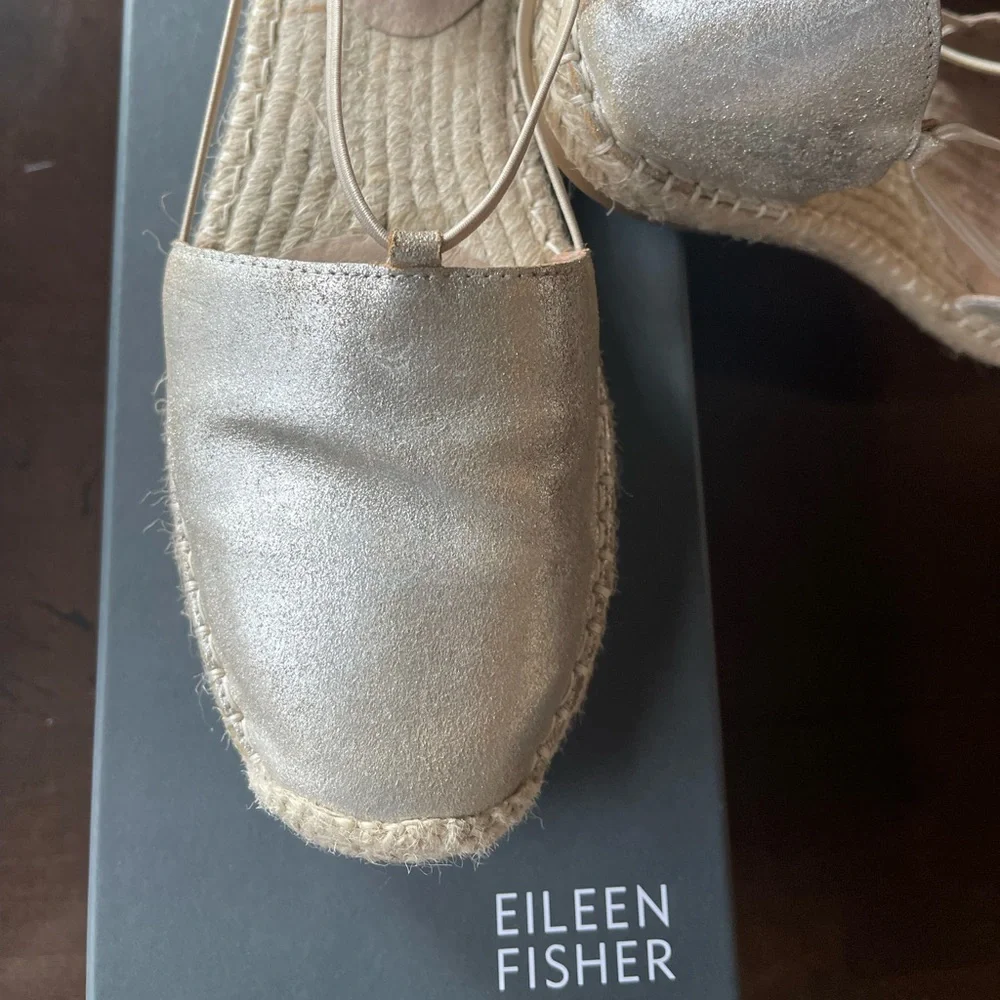 Eileen Fisher Platinum Espadrilles